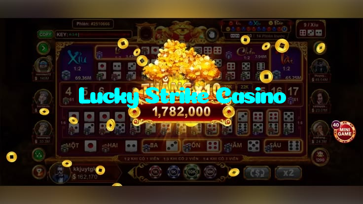 Lucky Strike Casino casino presented on mobile device in Pakistan with slots and live games